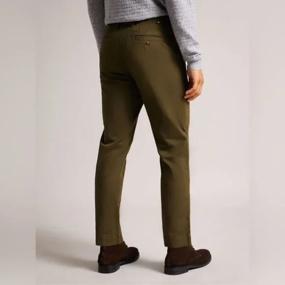 Ted Baker Green Genbee Casual‎ Relaxed Chinos 36R Men’s - Picture 2 of 11